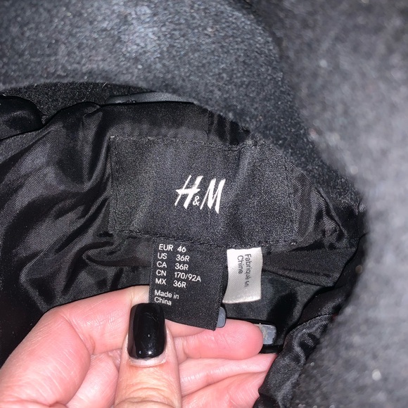 H&M men’s dress coat - Picture 2 of 2